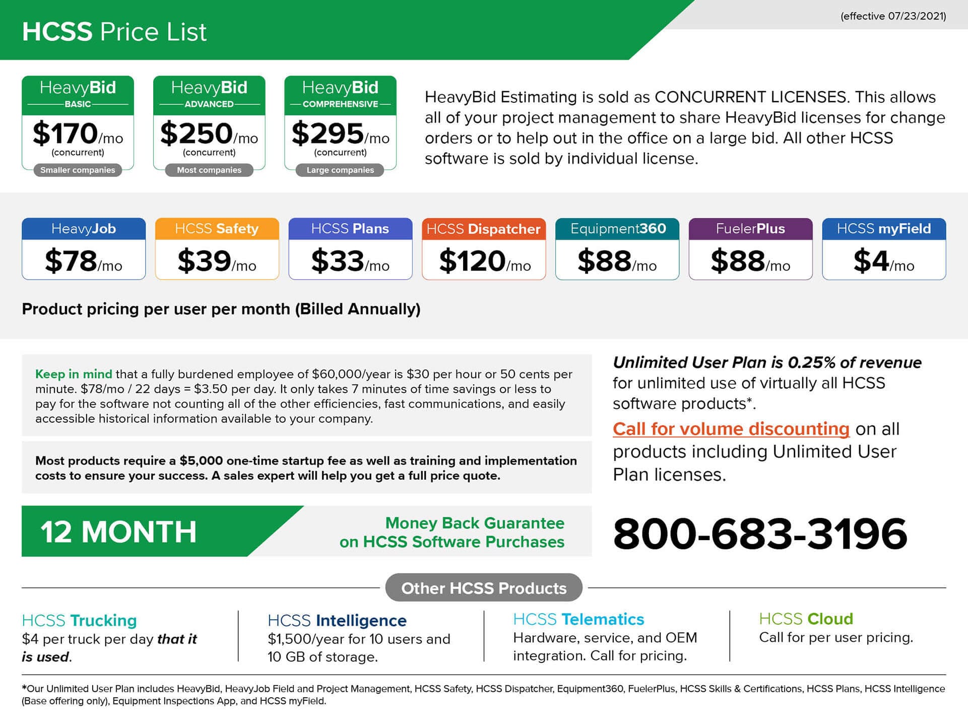 ConExpo-HCSS-Price List_Landscape_07232021