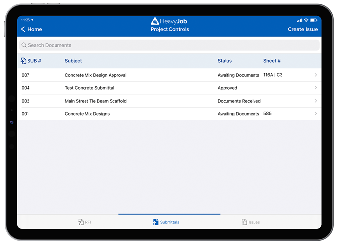 submittals software