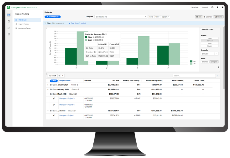 Construction Project Tracking Software | HCSS