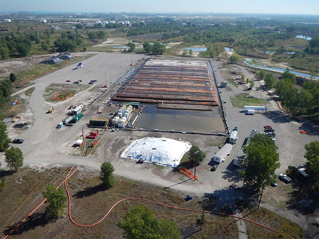 environmental restoration east branch grand calumet river