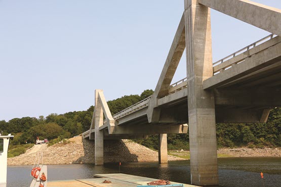 mehaffey bridge construction