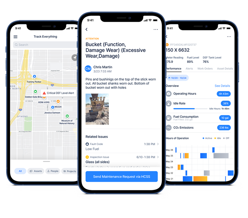 clue insights and hcss on mobile
