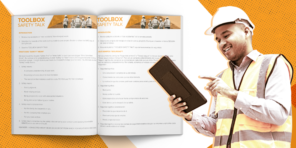construction safety week brochure