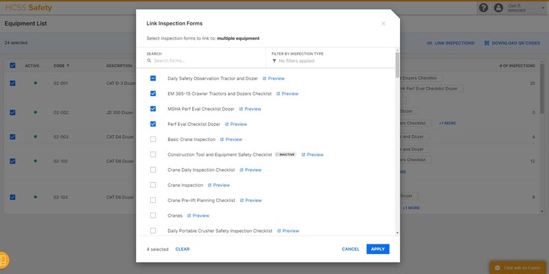 line in box selection state faq hcss safety