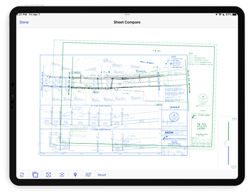 sheet overlay hcss plans