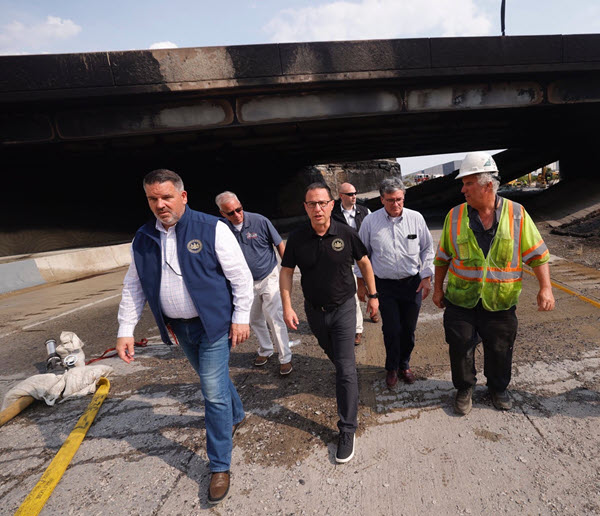 rob buckley governor shapiro i-95 bridge