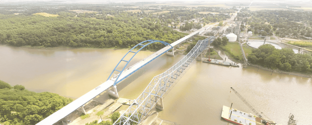 ii 104 meredosia bridge construction