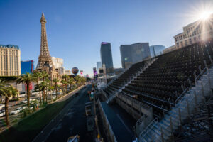 las vegas f1 race grand stand