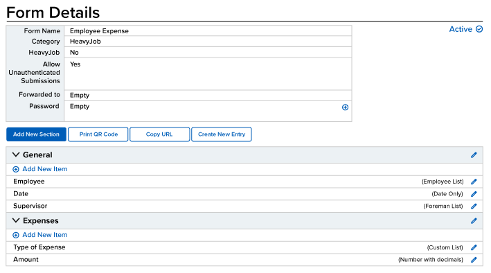 Screenshot of HeavyJob software