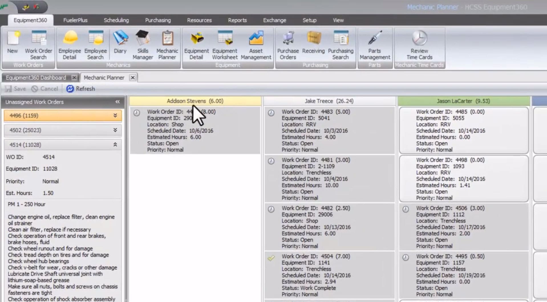 Construction Work Order Software HCSS