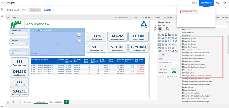 new company data model