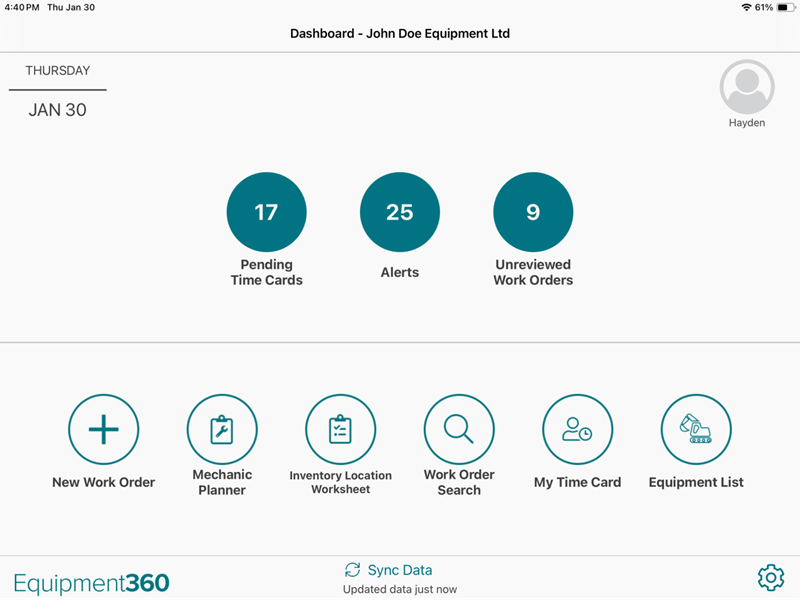 initial sync performance improvements