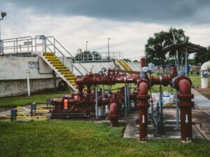 industrial pipes water treatment plant equipment