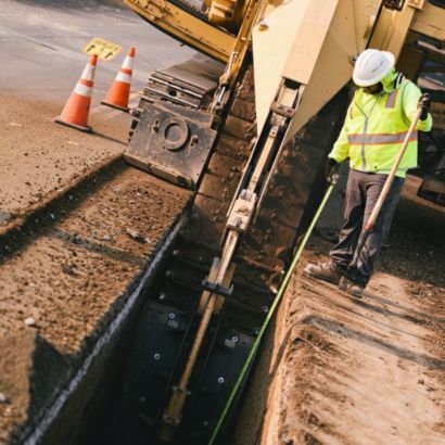 gas transmission mini excavator