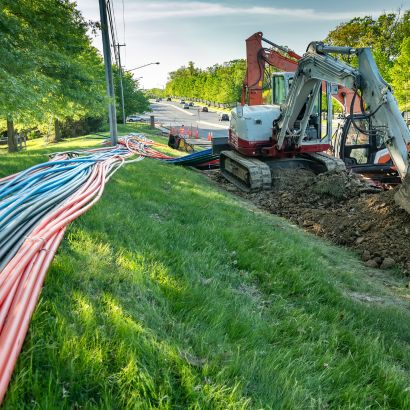 telecommunication lines excavation
