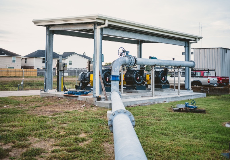 Utilities construction wastewater facility