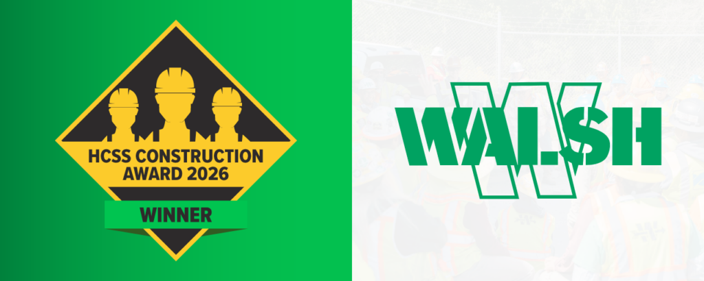 Walsh HCSS award winner