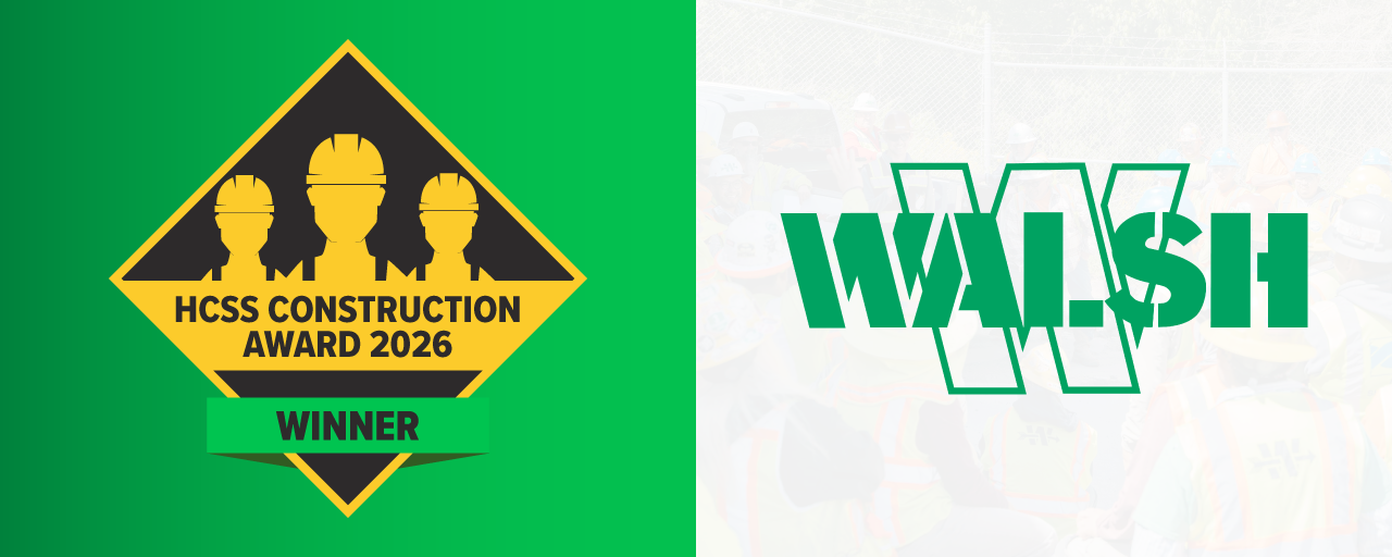 Walsh HCSS award winner