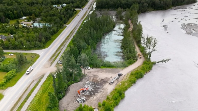 emergency dike repairs matanuska river