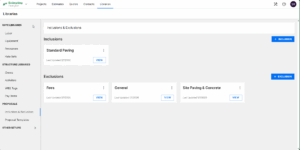 Introducing inclusions and exclusions in HeavyBid library