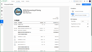 adding subtotals on a proposal in HeavyBid
