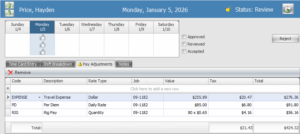 pay adjustments in Equipment360