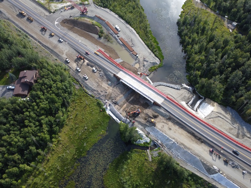 seward meridian project progress mass excavation alaska