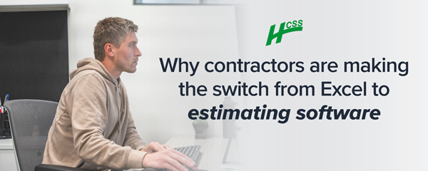 excel vs. estimating software