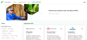 HCSS marketplace integrations