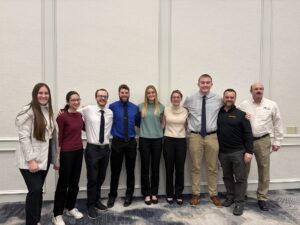 University of Akron students 1st place, winners of OCA 2026 competition