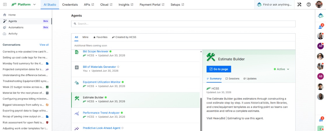 Estimate Builder AI Agent