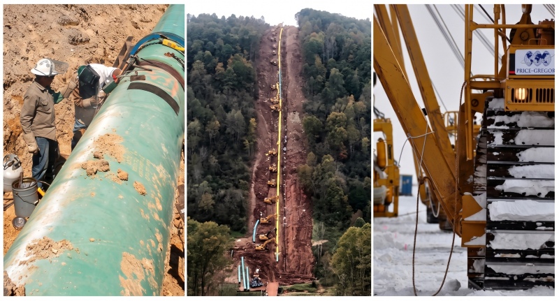 Price Gregory large-diameter pipeline construction project